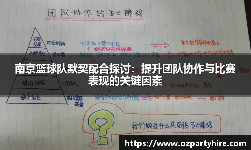 南京篮球队默契配合探讨：提升团队协作与比赛表现的关键因素